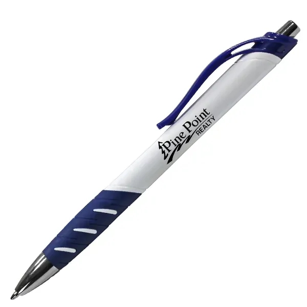 White Allure Grip Pen - Image 2