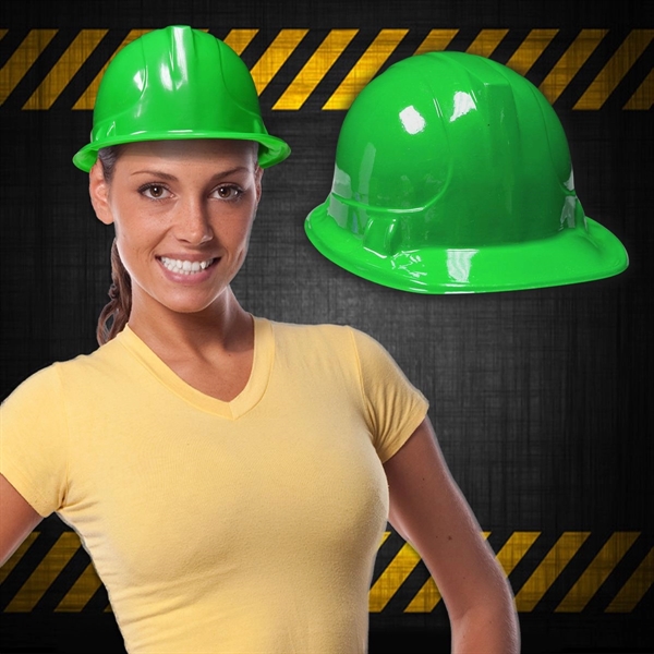 Novelty Plastic Construction Hats - Image 6
