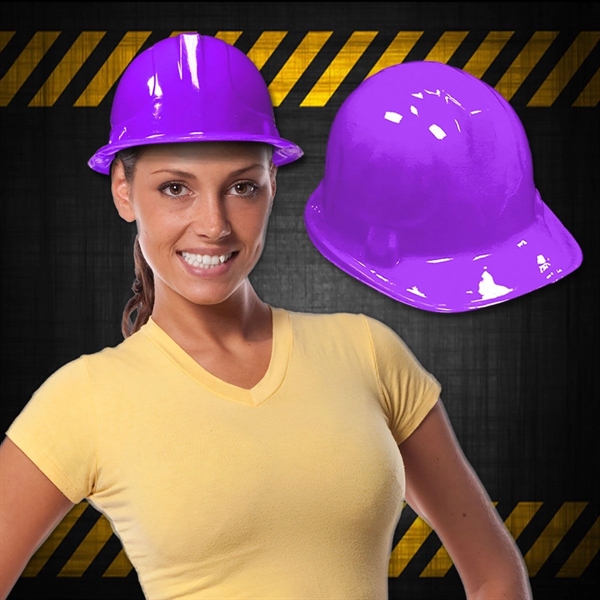 Novelty Plastic Construction Hats - Image 8