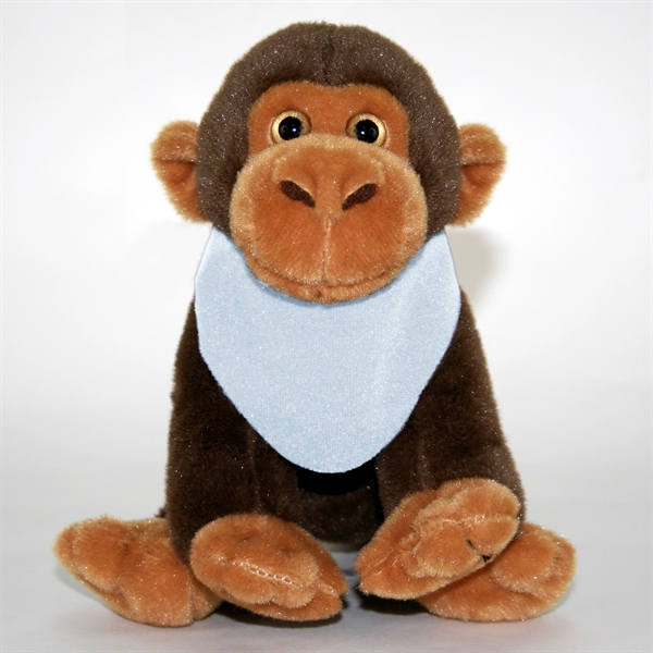 9" In The Zoo Stuffed Monkey - Image 2