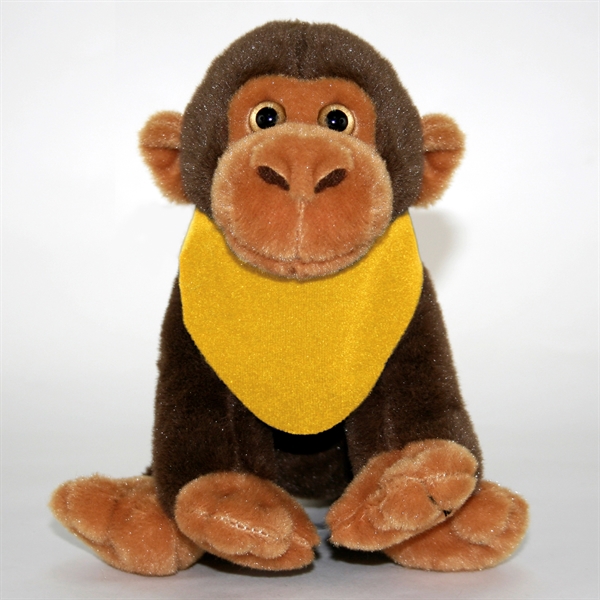 9" In The Zoo Stuffed Monkey - Image 4