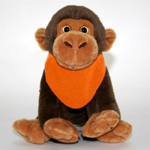 9" In The Zoo Stuffed Monkey - Image 5
