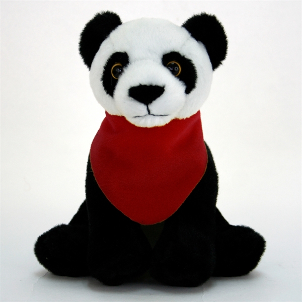 9" In The Zoo Stuffed Panda - Image 3