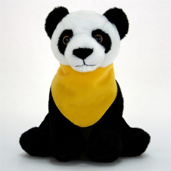 9" In The Zoo Stuffed Panda - Image 4