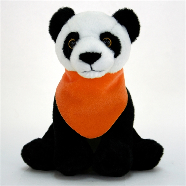 9" In The Zoo Stuffed Panda - Image 5