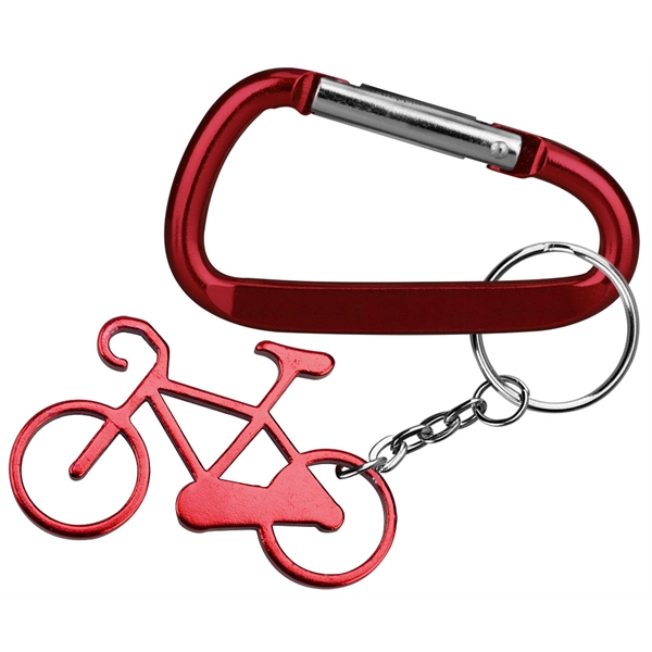 Bicycle shape bottle opener key chain - Image 5
