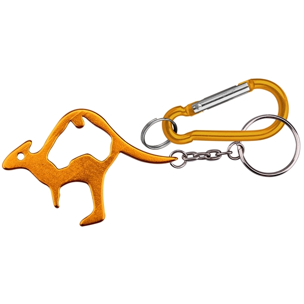 Kangaroo shape bottle opener keychain - Image 2