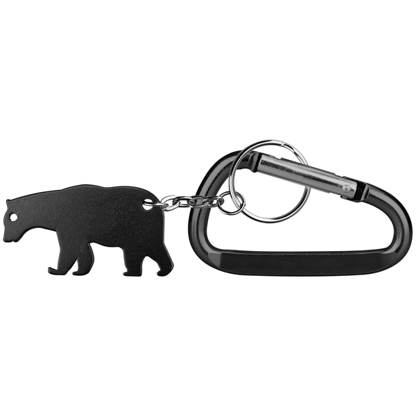 Bear shape bottle opener keychain - Image 3