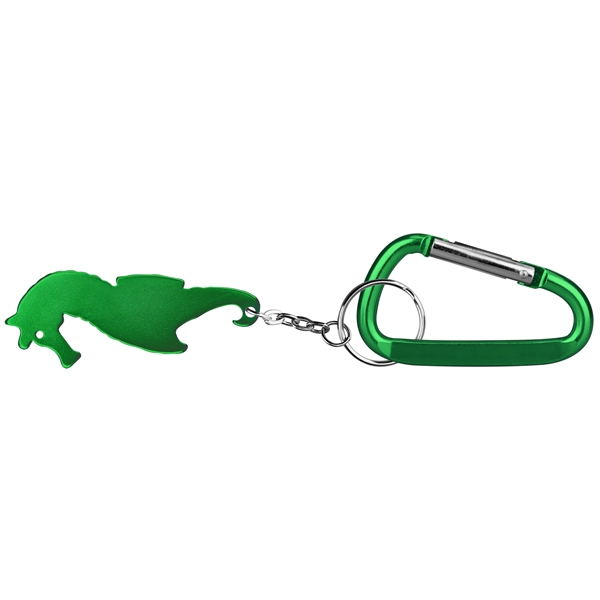 Seahorse shape bottle opener keychain - Image 3