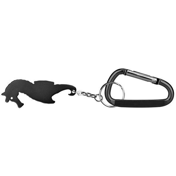 Seahorse shape bottle opener keychain - Image 4