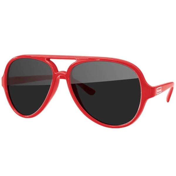Aviator Sport Sunglasses w/ 1-color imprint - Image 1