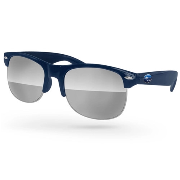 Club Sport Mirror Sunglasses w/ full-color imprint - Image 1