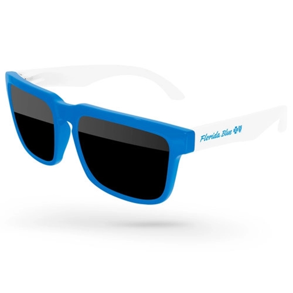 2-Tone Heat Sunglasses w/ 1-color imprint - Image 1