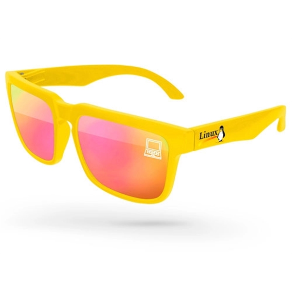 Heat Mirror Sunglasses w/ full-color imprints - Image 1