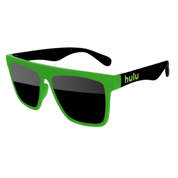 2-Tone Laser Sunglasses w/ 1-color imprint - Image 1