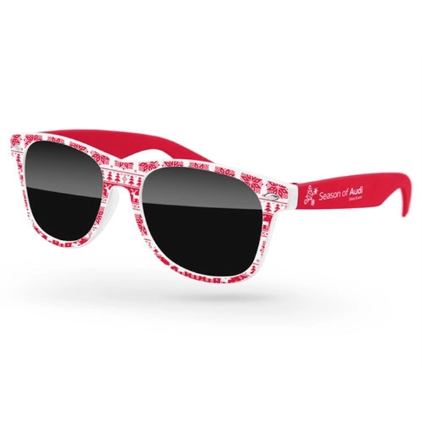 Retro Sunglasses - Brand Promotion w/full-color imprints - Image 1