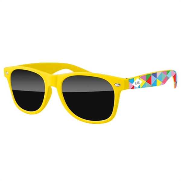 Retro Sunglasses w/ full-color imprints - Image 1