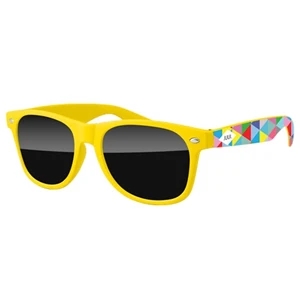 Retro Sunglasses w/ full-color imprints