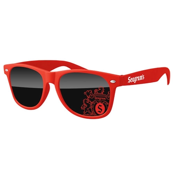 Retro Sunglasses w/ 1-color imprints - Image 1