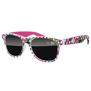 Retro Sunglasses - Brand Promotion w/full-color imprints
