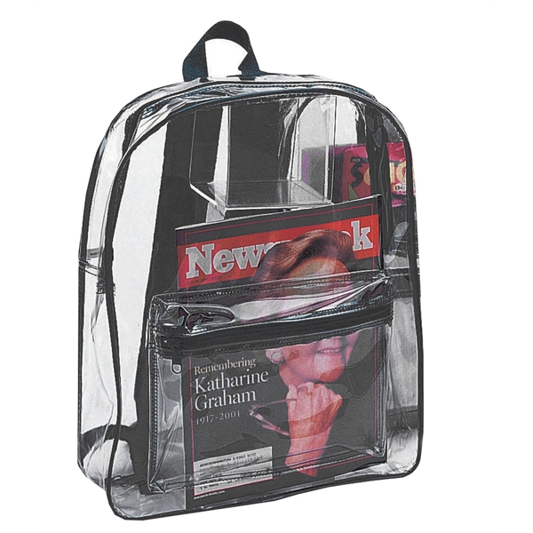 Clear PVC Security Backpack - Image 2