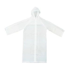 Durable EVA Adult Rain Poncho with Sleeves