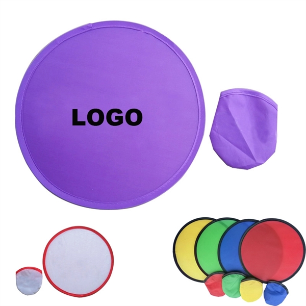 Foldable Flying Disc with Pouch - Image 1