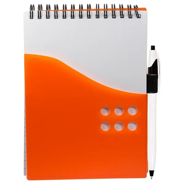 Two-Tone Jotter with Contour Pen - Image 4