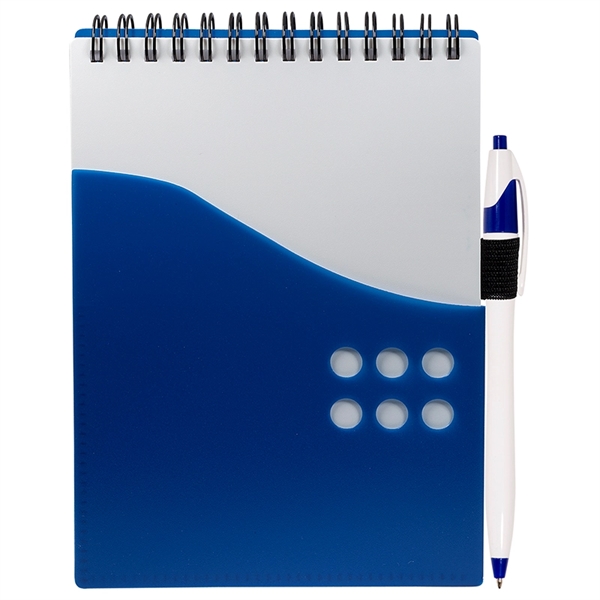 Two-Tone Jotter with Contour Pen - Image 5