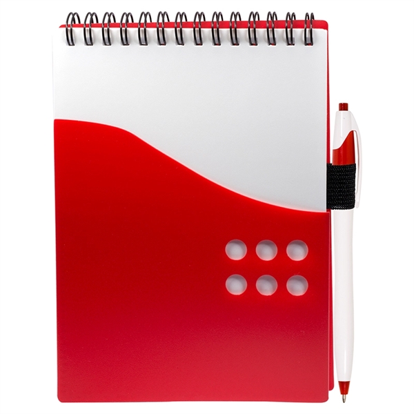 Two-Tone Jotter with Contour Pen - Image 6