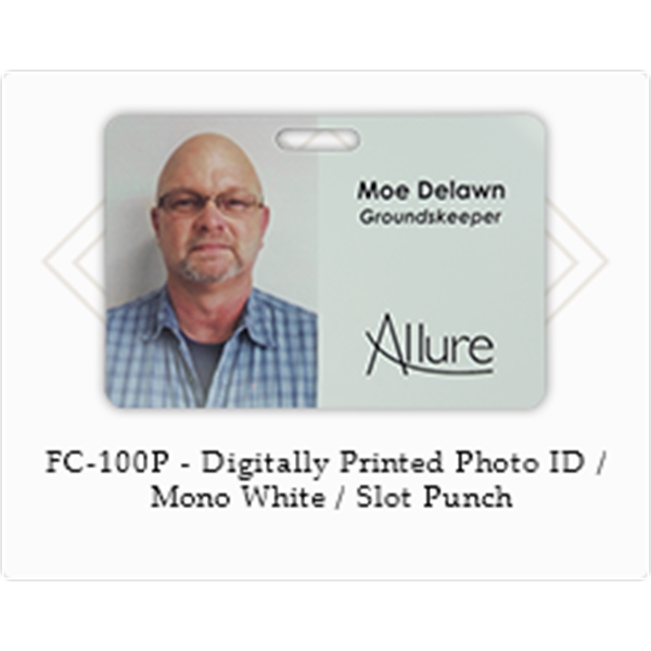 Full Color Digitally Printed Photo Identification