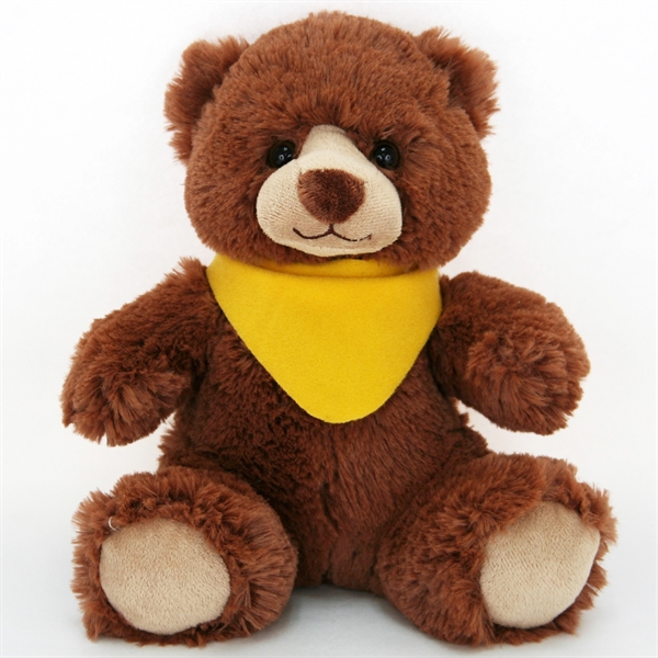 9" Plush Buddies Brown Bear - Image 4