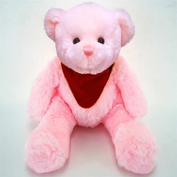 13" Classic Pink Bear - Image 3