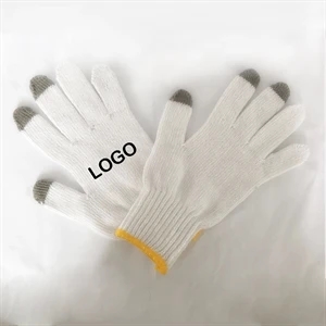 Knitted Security Touch Screen Safety Gloves