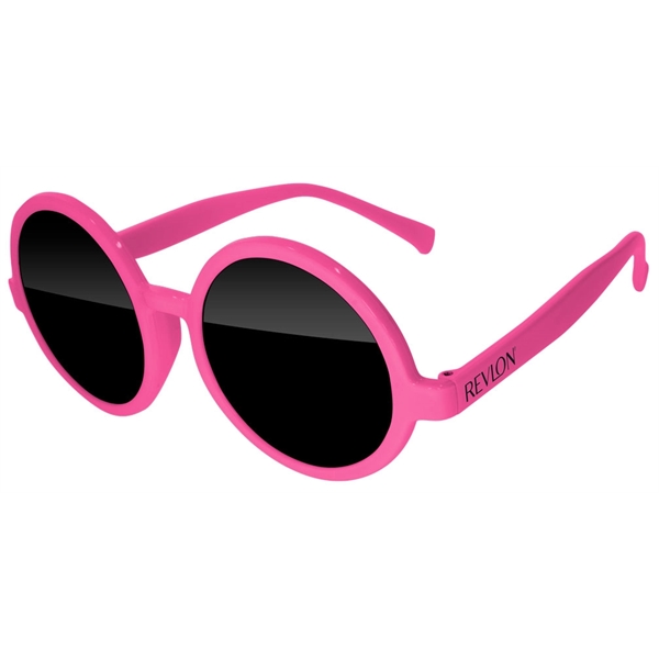 Breast Cancer Awareness Iris Sunglasses w/ 1-color imprint - Image 1
