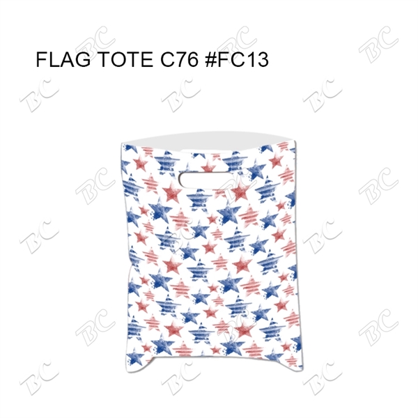 Flag Design Speedster PET Sublimated Tote Bag - Image 3