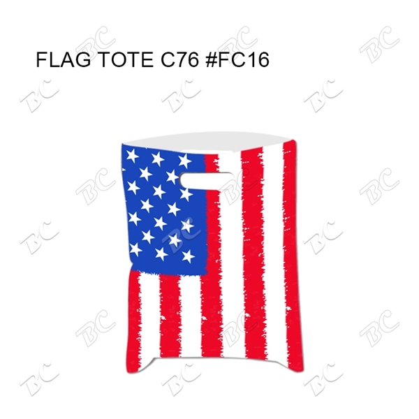 Flag Design Speedster PET Sublimated Tote Bag - Image 4