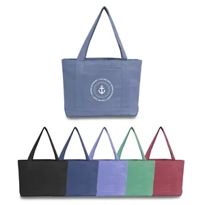 Heavy Duty Premium 12 Oz Canvas Gusseted Tote