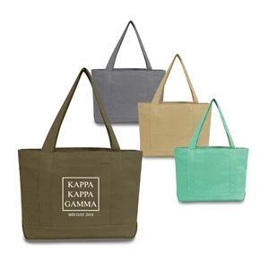 Heavy Duty Special Color Premium 12 Oz Canvas Gusseted Tote