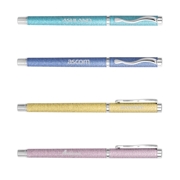 Sandblasting Finish Colorful Series Metal Gel Pen - Image 4