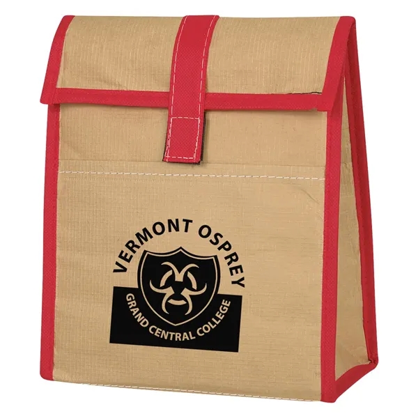Woven Paper Lunch Bag - Image 2