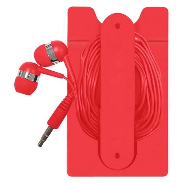 Phone Wallet With Earbuds - Image 20