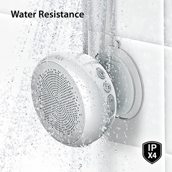 iLuv Aud Shower Water Resistant Bluetooth Speaker - Image 5