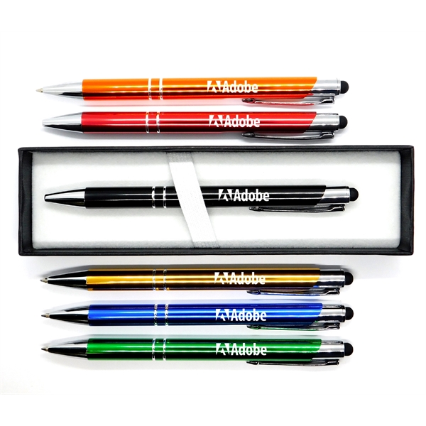 Metal Stylus Pen with Gift Case - Image 1
