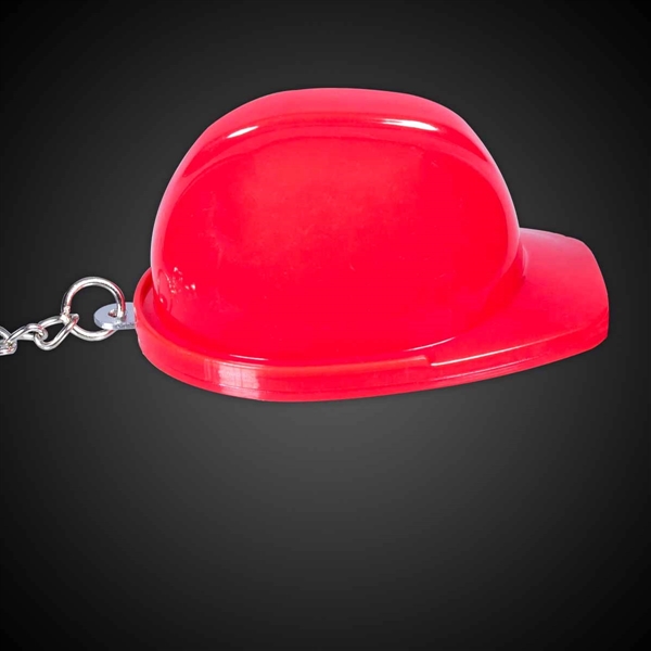 Plastic Construction Hat Bottle Opener Key Chain - Image 7