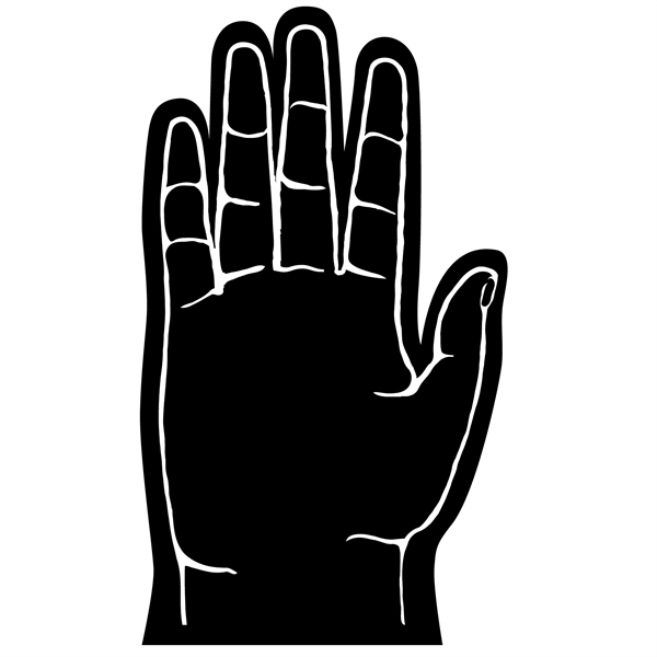 5 Finger Foam hand - Image 4