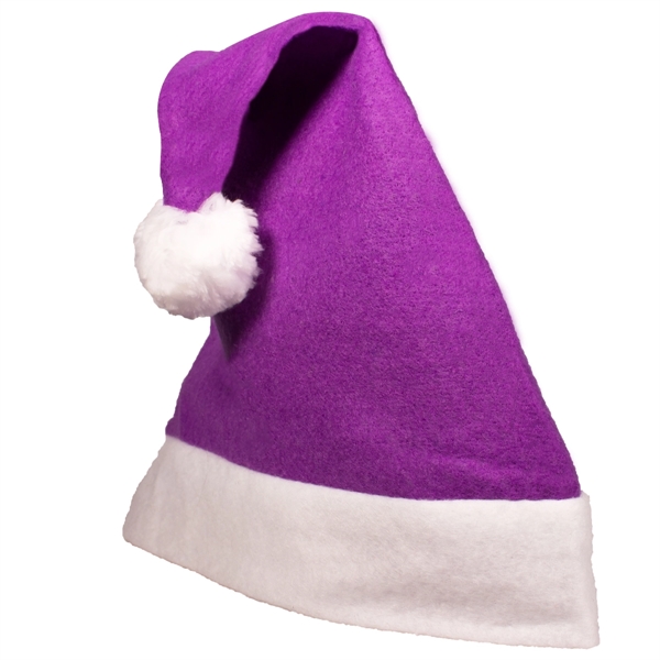 Felt Santa Claus Hats - Assorted Colors - Image 3