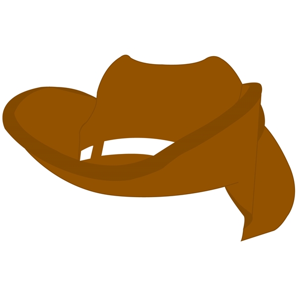 Cowboy Hat Pop Up Visor - Image 6