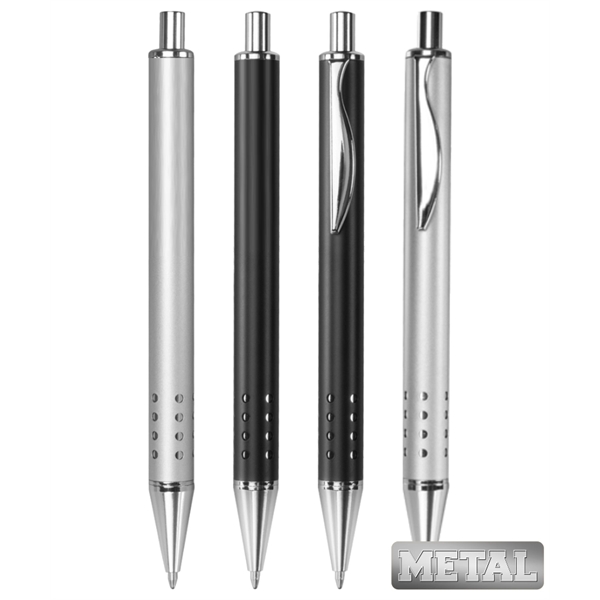 Pinpoint Metal Click Pens - Image 2