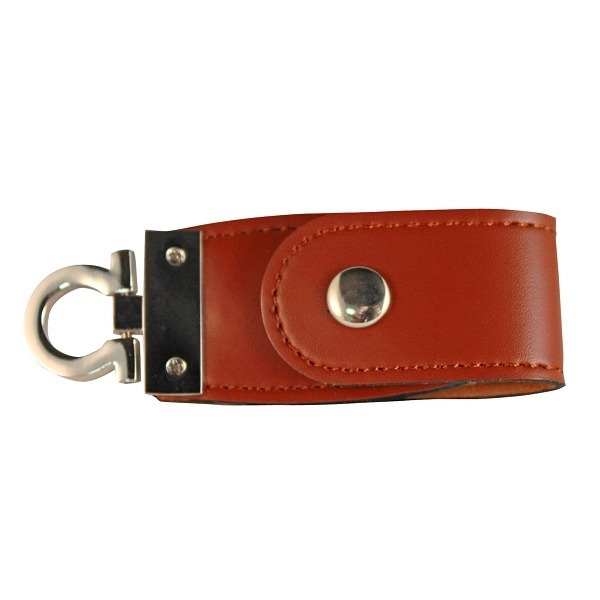 Mini Leather Flash Drive - Image 2